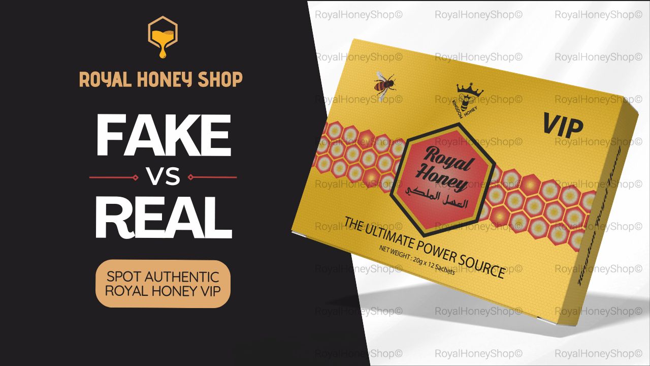 Real vs Fake Royal Honey How to Spot an Authentic Pack