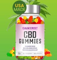 Calm Crest CBD Gummies: Alleviates Anxiety, Depression, Healthy Sleep, 100% All Natural & Buy Now!