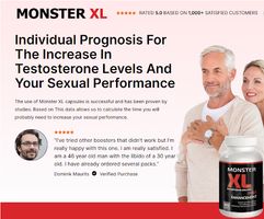 Monster XL Testosterone Booster What are Advantages?