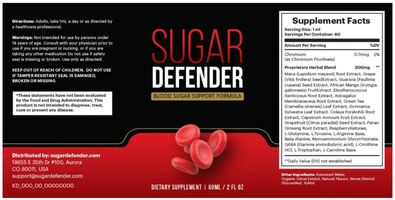 Sugar Defender Canada
