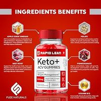 Rapid Lean Keto ACV Gummies Ingredients & Benefits