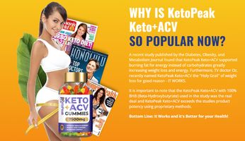 KetoPeak Keto + ACV Gummies Reviews