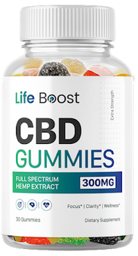 Life Boost CBD Gummies For Pain Relief & Stress