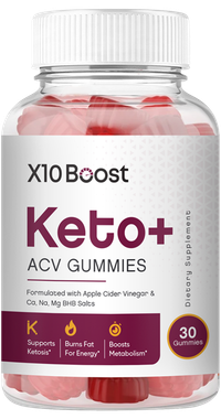 X10Boost Keto + ACV Gummies