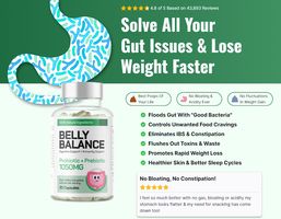 Belly Balance Probiotic+ Prebiotic Advantages: