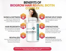 BioGrow Hair Regrowth Supplement - Benefits: