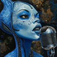 Images of Blue Singer from Cenema Movie the Fifth Element Pava Laguna Singing