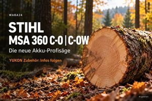 STIHL MSA 360 C-O | C-OW: neue Akku-Profisäge angekündigt