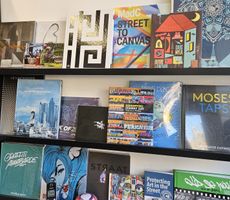 graffiti books in mainline store