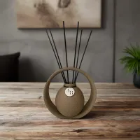 Raumduftspender-Set und Raumduft Reed Diffuser "Odora" inkl. wasserdichtem Inlay, Duft und Duftstäbchen.