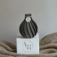 Vase 3d-gedruckt inkl. wasserfestem Inlay