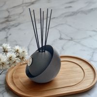 Raumduft Reed Diffuser -Set inkl. Duft und Stäbchen - Raumduftspender "VELUM"