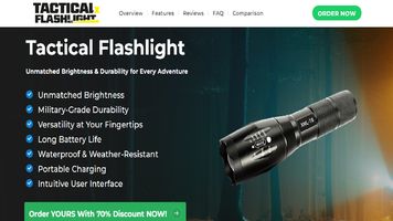 Tactical Flashlight - [US,CA] Real Price$ Details Must