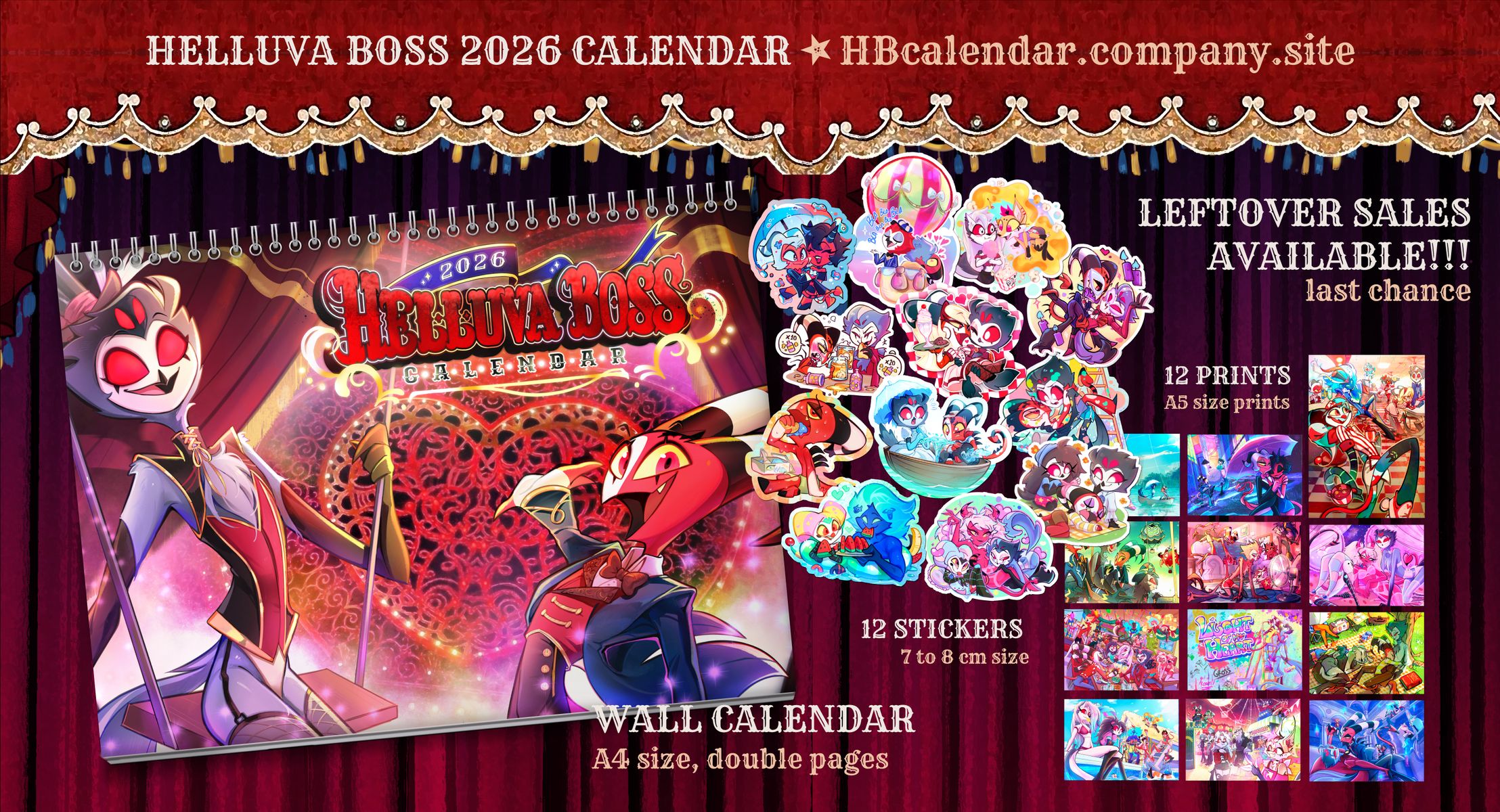Products Helluva Boss Calendar 2026 D4OtM3q 1200x1200 
