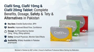 Ciafil 5mg, Ciafil 10mg & Ciafil 20mg Tablet: Complete Guide to Uses, Benefits, Dosage, Safety & Alternatives in Pakistan
