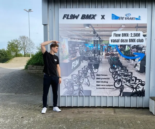 Bord bij FCC de Vaart - Flow BMX