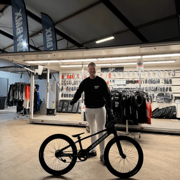 Joel Barels op Flow Super Sunday - Flow BMX