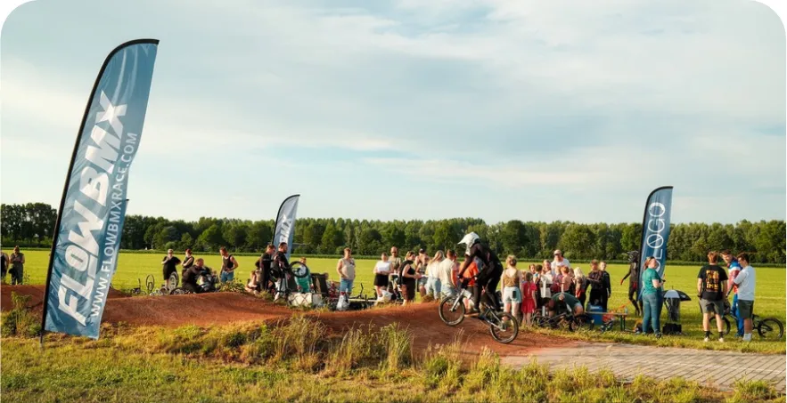 FLOW BMX baan in Dedemsvaart