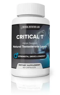 Critical T Testosterone Booster Capsules (USA, AU, CA, NZ, UK) Reviews [2025] || Official Website, Working, Price For Sale & Buy