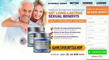 Alphablu Chews Male Enhancement Gummies