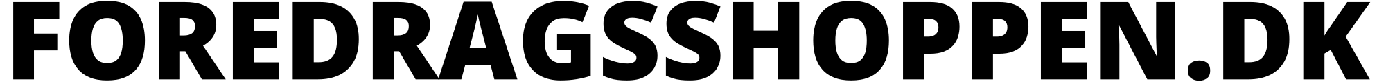 Foredragsshoppen