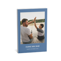 Álbum de fotos personalizado para o Dia do Pai
