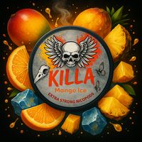 KILLA Snus – starke Nikotin Pouches mit fruchtigen und eisigen Aromen, beliebt in der Schweiz.