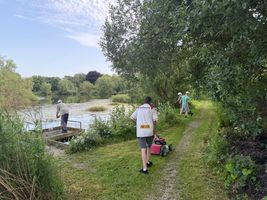 The community spirit is alive at Haig Angling Club.