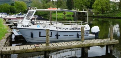 Fishing Windermere.