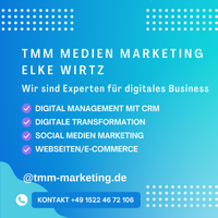 TMM Medien Marketing Elke Wirtz, digitale Transformation im Unternehmen und digitales Marketing 