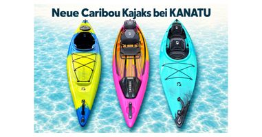 Unsere neuen Kajaks von der Paddle Sports Show 2026