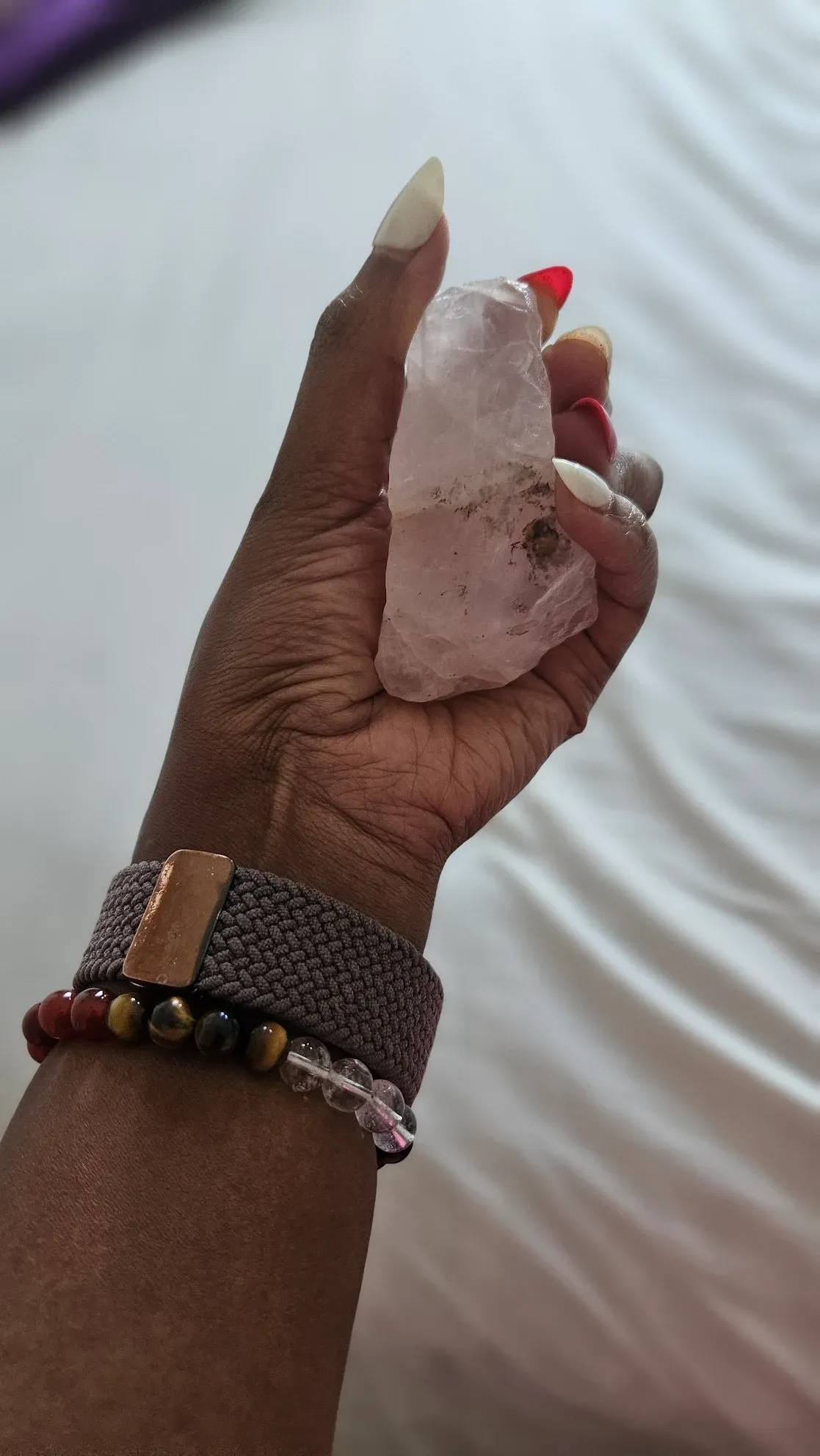 Vika bracelet hematite, Black obsidian, Toger's eye bracelet