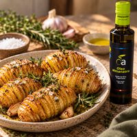 Hasselback aardappelen met Bourgoñón olijfolie