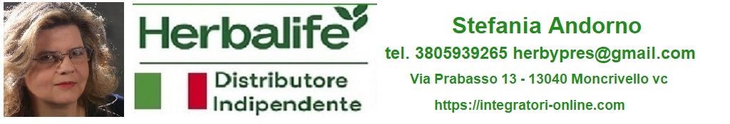 Herbalife negozio online Italia