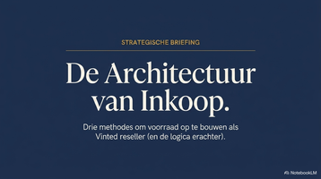 Drie manieren om aan voorraad te komen als Vinted reseller