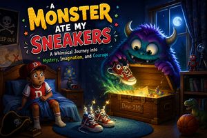 A Monster Ate My Sneakers: A Whimsical Journey into Mystery, Imagination, and Courage