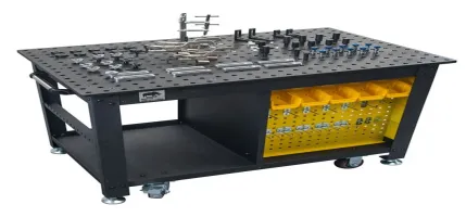 table for welding suitable for jigs