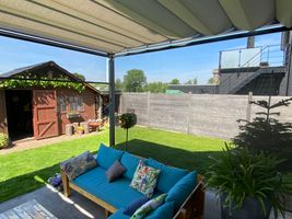 Vento verticaal uitrolbaar windscherm ultradoorzichtig