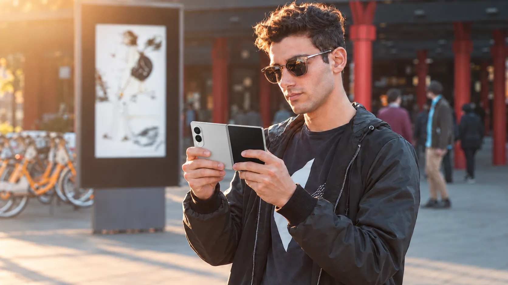 Mobile phones for life on the go