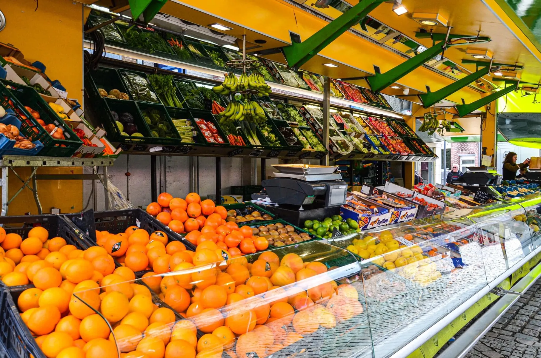 Vandersmissen-Crispel op de markt van Lennik