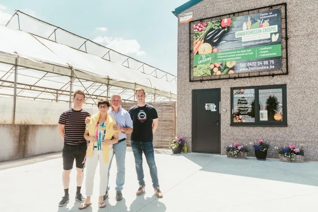 Familie Vandersmissen-Crispel in Pepingen