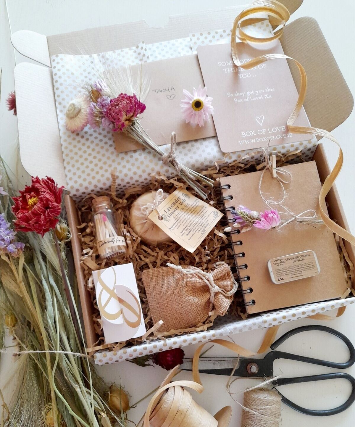 Box of Love Irish Gift Boxes Self Care Gift Gifts For Her