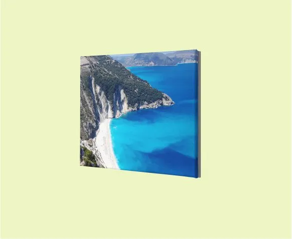 5x7 photo print sample showing nature photography with detailed texture, no human shapes