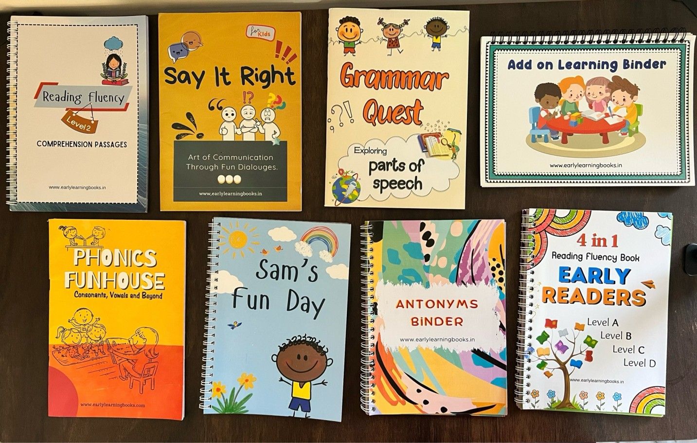 Products — Early Learning Books for Kids