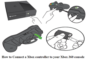 Xbox 360 naujo pultelio pririšimo gidas.