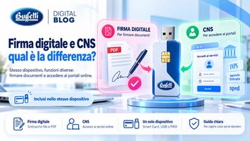 Firma digitale e CNS: qual è la differenza e a cosa servono