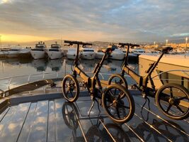 Gocycle on board Motor Yacht - #3