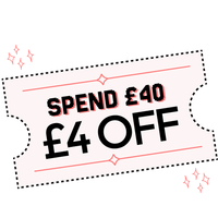 Spend £40 > £4 OFF