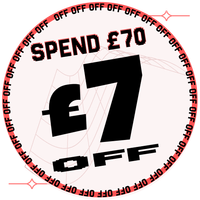 Spend £70 > £7 OFF