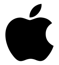 logo of the apple company